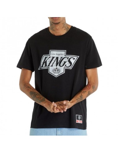 Mitchell & Ness Î‘Î½Î´ÏÎ¹ÎºÏŒ T-shirt ÎšÎ¿Î½Ï„Î¿Î¼Î¬Î½Î¹ÎºÎ¿ ÎœÎ±ÏÏÎ¿ BMTRINTL1180-LAKBLCK